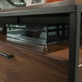thumbnail image 5 of Sauder Nova Loft 6-Drawer Bedroom Dresser with Open Shelf, Grand Walnut Finish, 5 of 10