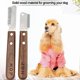 thumbnail image 2 of 1-3pcs Pet Hair Removal Knife Dog Brush Grooming Tools Dogs Lint Shedding Trimmer Brushes Cats Hair Shedding Comb Pet Supplies, 2 of 4