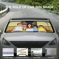 thumbnail image 6 of Bob's Burgers Windshield Sun Shade, Front Foldable Windshield Sunshade, Car Sun Shade Windshield Blocks UV Rays, Keep Car Interior Cool 51"x28", 6 of 8