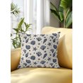thumbnail image 2 of Outdoor Pillows Waterproof, Navy Blue Rustic Coastal Bedding Throw Pillows with Insert for Couch Sofa Bed, Nautical Seaside Starfish Coral 18x18 Inch Pillowcases Decorative Patio Pillow Set of 1, 2 of 8