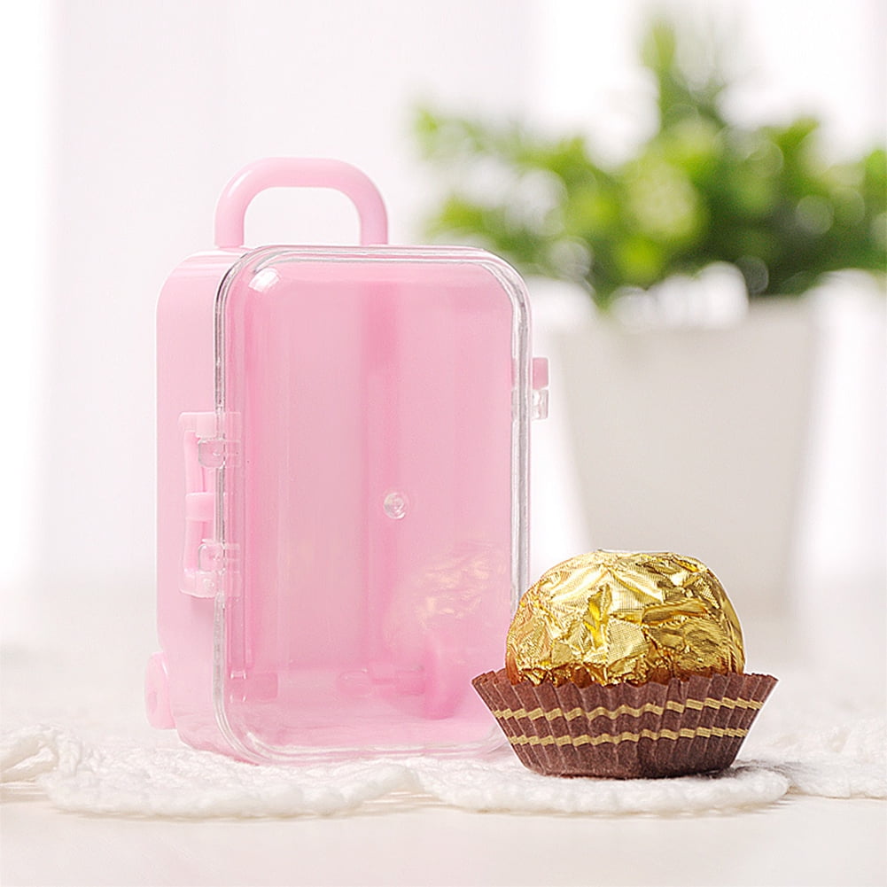 Trolley Treat Case Mini Candy Boxes Suitcase Gift Box Chocolate Party Favors N3 