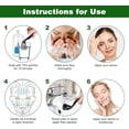 thumbnail image 5 of Derma Roller, Dermaroller facial de 1,0 mm, rodillo de microagujas para estimular el crecimiento del cabello y la barba, 5 of 5