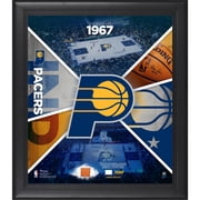 Indiana Pacers Framed 15" x 17" Team Impact Collage with a Piece of Game-Used Basketball - Limited Edition of 500