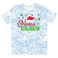 thumbnail image 3 of Inktastic Nana Claus with Christmas Santa Hat and Snowflakes T-Shirt, 3 of 5