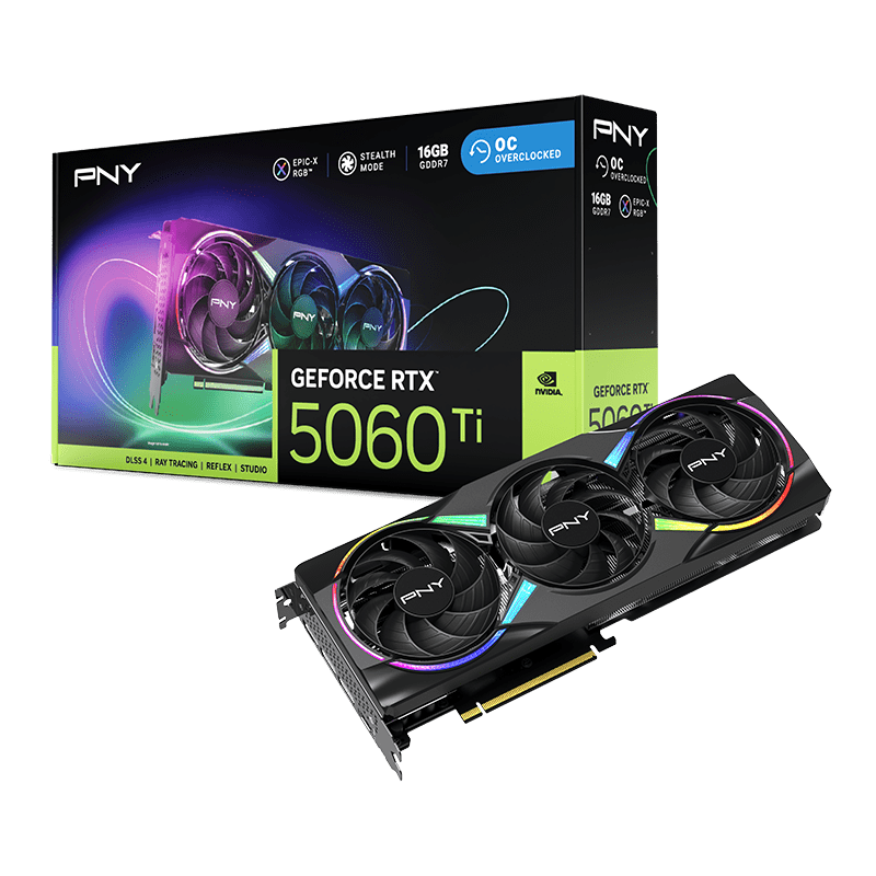 最も 割引 16GB Ti 5060 RTX™ GeForce PNY Overclocked DLSS GPU Fan Dual グラフィックボード・グラボ・ビデオカード