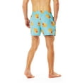 MADHERO Mens Swim Trunks Short Funny with Mesh Liner 3 inch Little Duck