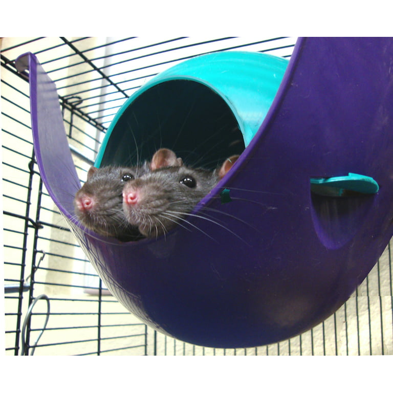 Rat Cage Extra Tall Ideal for Ferret Gerbil 3 Levels Hammock Snap