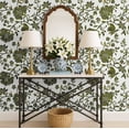 thumbnail image 7 of S4Sassy Peel & Stick Vinyl Wallpaper, Traditional Botanical Wallpaper Contact Paper Waterproof - Green, 25"X 360", Textured Finish, Removable Wall Covering For Home Decor In Bedrooms, Cabinets, 7 of 7