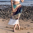 thumbnail image 6 of Whale Stylish Chiffon Summer Beach Dress for Women - Lightweight, Breathable, and for Sunny Days by the Shore, 6 of 6