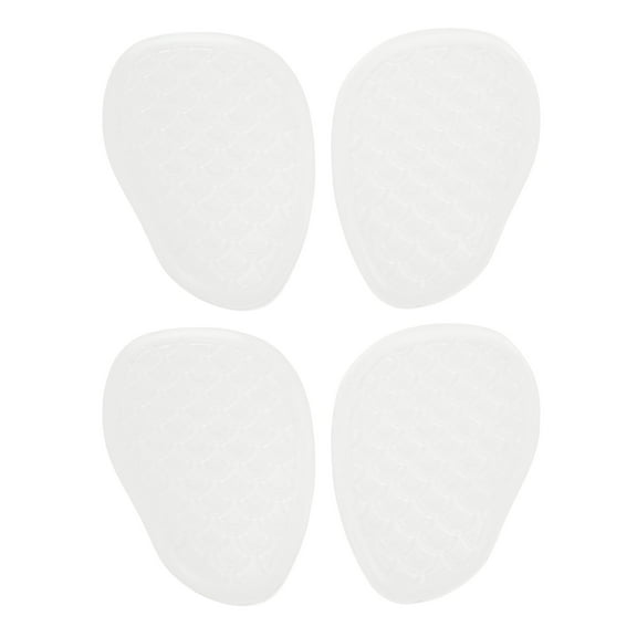 Unique Bargains 2 Pairs Soft Dots Forefoot Insole Pads Clear