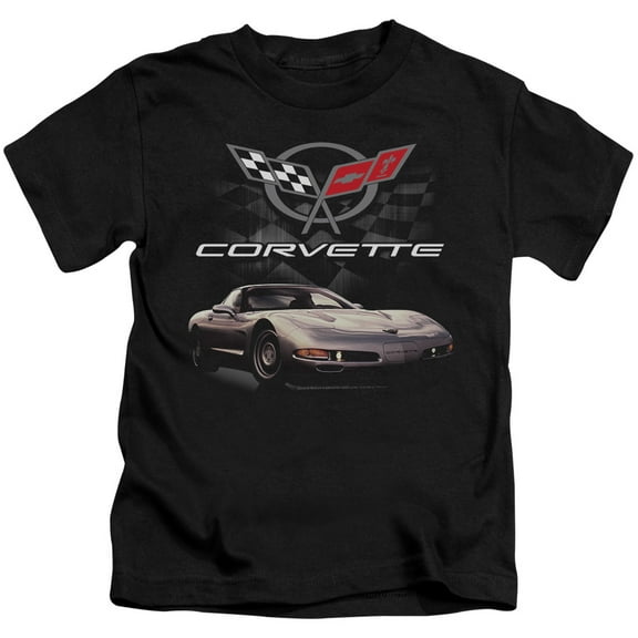 Chevrolet Checkered Past S/S Juvenile 18/1 T-Shirt Black(4)