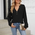 thumbnail image 6 of QASIEATN Sweaters for Graceful Women Fashion, Knit Long Sleeve Casual Pullover Sweater Top, Womens Fall Tops, 6 of 9