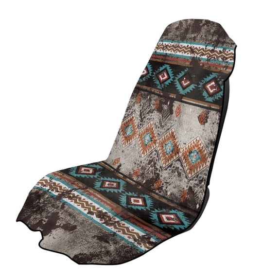 XYZCANDO Southwest Pattern Non Slip Car Seat Towel Cover for Gym Travel, Sweatproof Protects Seats from Dirt and Debris Car Seat Towel Covers