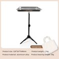 thumbnail image 1 of Table Ronde Télescopique Pliante Extérieure à Trois Pieds Table à Manger Portable en Alliage d'Aluminium Table Basse Randonnée Pique-Nique Table Relevable, 1 of 7