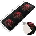 thumbnail image 2 of Dreamtimes Romantic Red Rose Hallway Runner Rug 2'x6' Kitchen Rug with Rubber Backing Valentines Gifts Non Slip Entryway Rug Runner Washable Soft Area Rug for Hallway Bedroom Kitchen Decor, 2 of 6