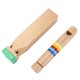 thumbnail image 4 of Silbato de tren de madera Sincero 4 tonos instrumento musical de juguete, 4 of 10