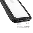 thumbnail image 6 of Body Glove Tidal Waterproof Phone Case for iPhone 15 Pro Max - Black/Clear, 6 of 10