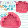 thumbnail image 3 of Cake Pan,Silicone Letter Happy Birthday Cake For Cake Mould, 3 of 9