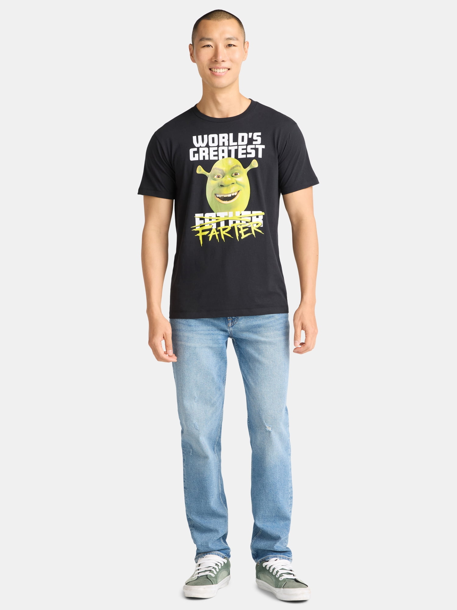 Shrek Father's Day, Men's & Big Men's Graphic Tee, Sizes XS-5XL