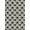 Black, Pattern 5, variant on ODIKA 2'x3' Olive Green Trellis Quatrefoil Design Washable Throw Rug Interlocking Geometric Medallion Motifs With Dotted Accents Non-Slip, Low Profile, Flatwoven, Easy Care for Hallway, Study Room