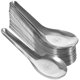 thumbnail image 1 of 50pcs Stainless Steel Spoons Thick Soup Spoon Food Serving Spoon Tableware for Home Restaurant (13x4.2cm), 1 of 2