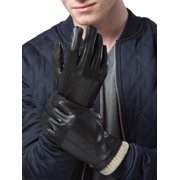 Button Touchscreen Winter Gloves