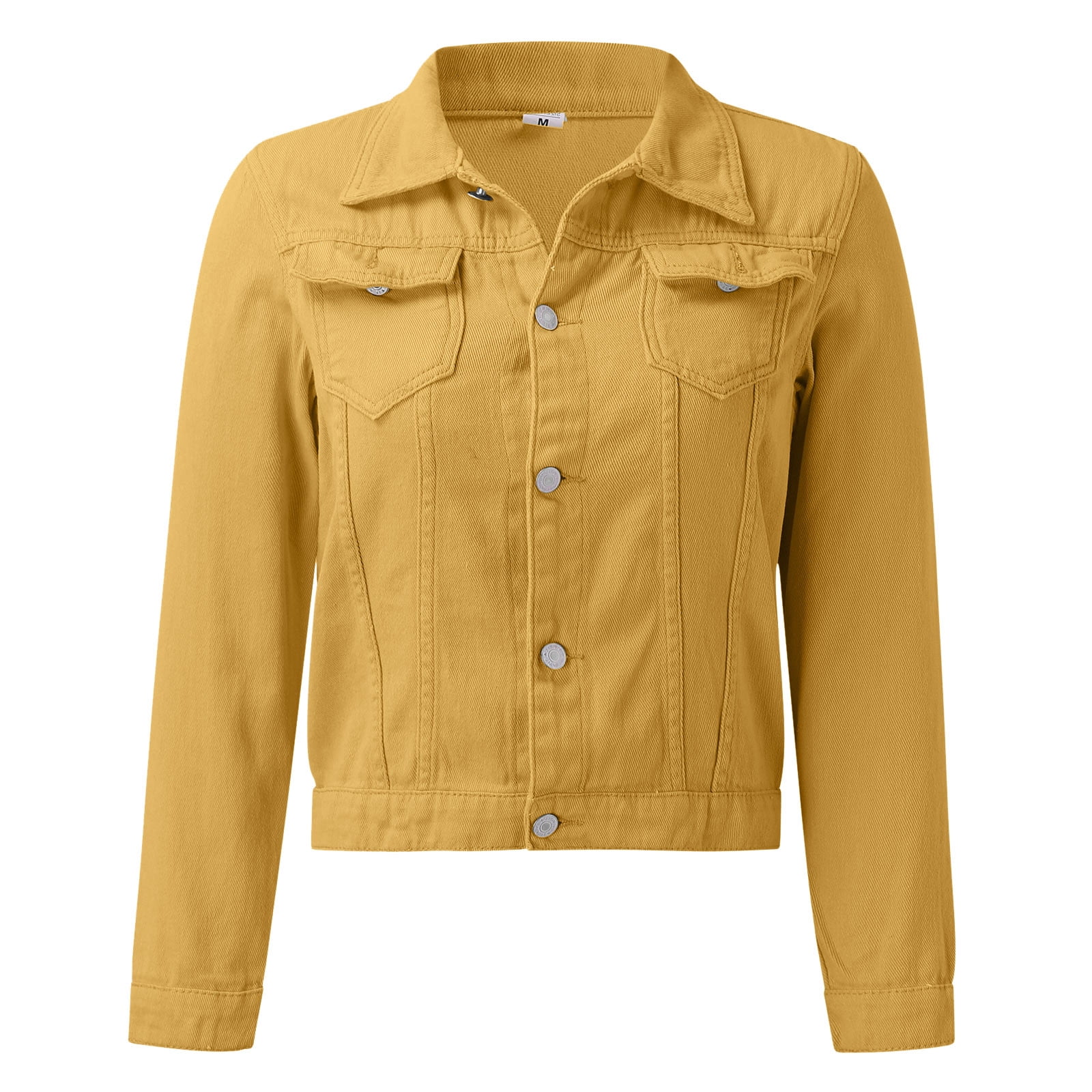 Long Jackets Women Chambray Utility Jacket Women's Basic