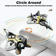 thumbnail image 5 of Kivdit RC Plane,2.4GHz Gravity Sensing RC Airplane with LED Lights,Four-Motors Remote Control Airplane for Beginners Kids Adults, 5 of 9