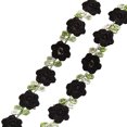 thumbnail image 1 of Visland Flower Lace Trim Ribbon Vibrant Color Widely Used DIY Crafts Embroidered Crochet Lace Trim Fabric Decorations for Sewing, 1 of 8