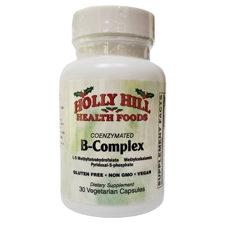 Holly Hill Health Foods Coenzymated B-Complex, 30 Vegetarian Capsules