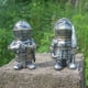 thumbnail image 3 of Escultura en miniatura de escritorio de caballero enano con hacha de guardia, artesanía de resina de guerra medieval, adornos decorativos para jardín, E, 3 of 3