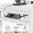 thumbnail image 5 of 30"-49.2" Garment Rack with 4-6 Drawers & Charging Station – Metal Closet Organizer with Hanging Rod & Hooks – Bedroom & Hallway – Multiple Colors, 5 of 9