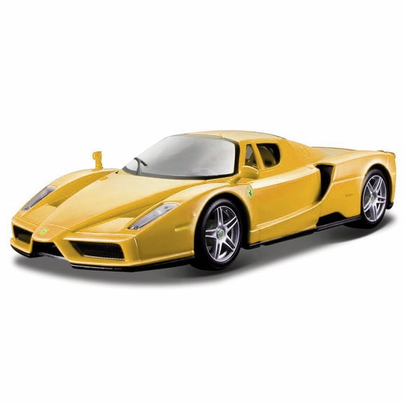 Enzo Ferrari, Yellow - Bburago 26006 - 1/24 scale Diecast Model Toy Car