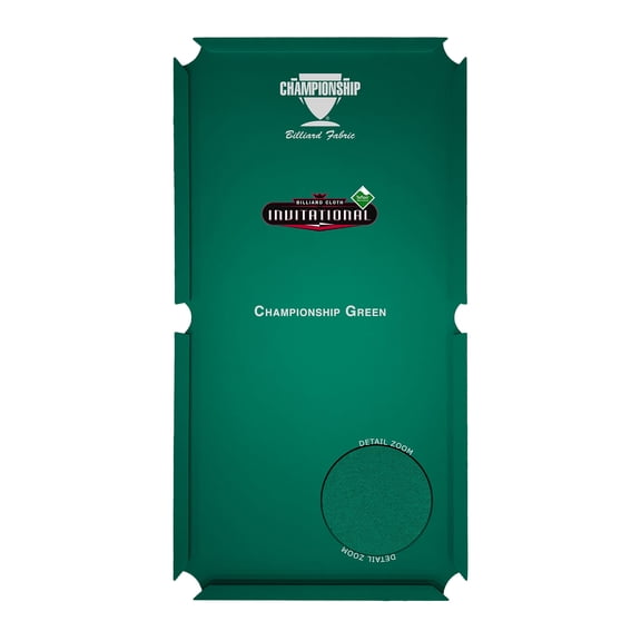 Championship Invitational Pool Table Felt, Billiard Table Cloth, Pool Table Felt Replacement kit, Billiards Table Felt Pool with 6 Precut Rail Cloth Strips, Pool Table Accessories - 7 FT (Purple)