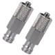 thumbnail image 1 of OULII 2Ud Adaptador Reutilizable Para Jeringa De Metal Plata Para Dispensar Adhesivo En El Hogar, 1 of 8