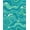 Blue, Pattern 2, variant on ODIKA 4'x6' Machine Washable Non-Slip Area Rug, Nautical Drift Impressionist Design High Traffic Rug, Blue, 664261