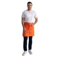 thumbnail image 2 of Delantal Chef Works Unisex Media Bistro Mandarina Talla Única, 2 of 5