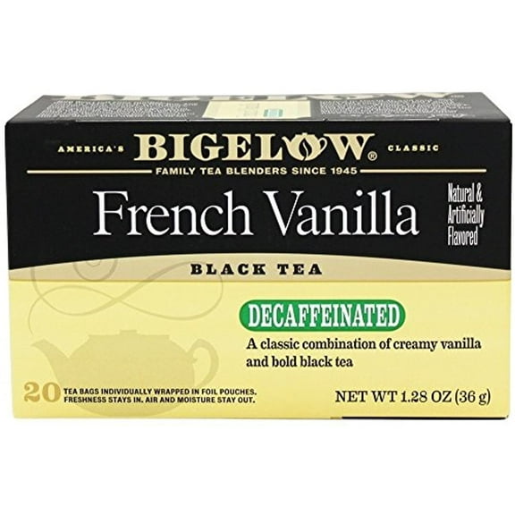 Bigelow Decaf French Vanilla Tea Bags, 20 Ct