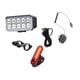 thumbnail image 3 of Linterna para bicicleta, juego de luces para bicicleta de montaña, todoterreno, conducción nocturna Luz delantera 056Luz trasera, 3 of 6