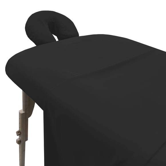 Juego de sábanas para mesa de masaje London Linens, suave microfibra