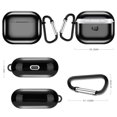 thumbnail image 4 of Funda Para Auriculares Inalámbricos Compatible Con Airpods 3 2021 Galvanoplastia Tpu Funda Protectora Para Auriculares Con Mosquetón Vogacara EL016605-03, 4 of 5