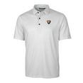 thumbnail image 2 of Men's Cutter & Buck Charcoal Illinois Fighting Illini Team Logo Big & Tall Pike Double Dot Print Stretch Polo, 2 of 3