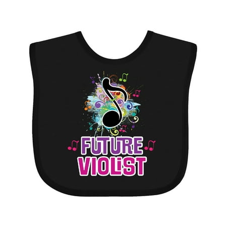 

Inktastic Viola Future Violist Music Gift Gift Baby Girl Bib