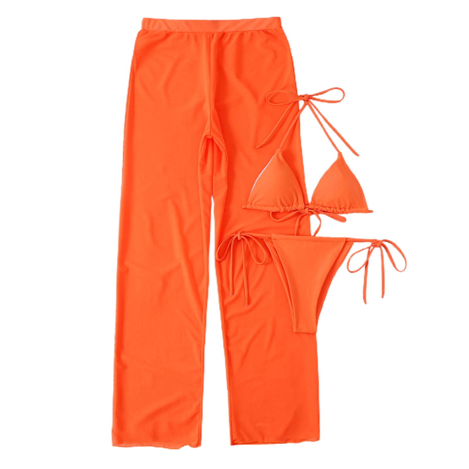 Bikini Pants Set Adjustable Straps 