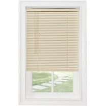 Cordless 1" Light Filtering Mini Blind, 29" Wide x 64" Long, Alabaster