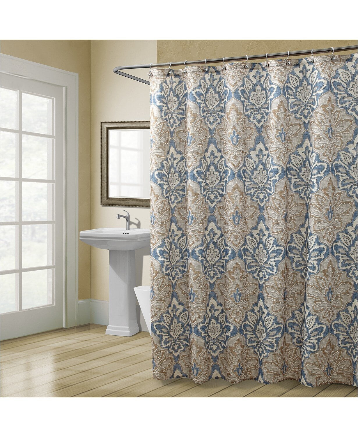 Croscill Captain's Quarters Bath Collection Shower Curtain, Standard