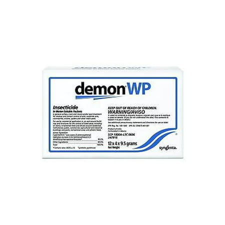 Demon WP Insecticide Water Soluble, 4x.33oz (9.5 grams), 1