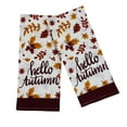 thumbnail image 4 of Serafina Home Fall Harvest Thanksgiving Kitchen Towels and Pot Holder Set: Colorful Shades of Autumn, 4 of 7