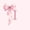 Pink I, variant on jejeloiu Kawaii Bow Initial Z Bed Spread Queen For Kids,Pink Monogram Design Queen Coverlet Set For Girls,3-Piece