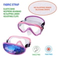 thumbnail image 4 of Gafas de natación RUIGAO para niños, máscara de buceo de neopreno para niños de 2 a 5 años, rosa, 4 of 7